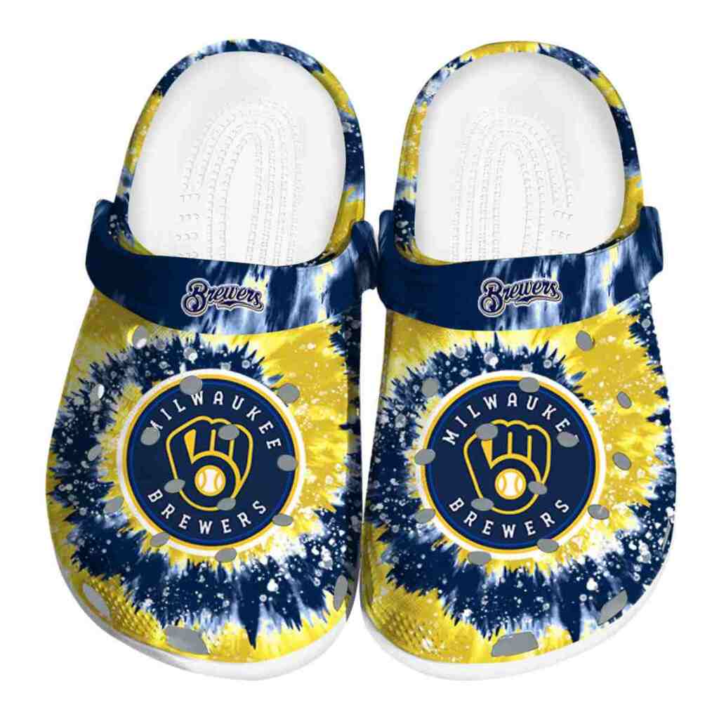 Milwaukee Brewers Radiant Burst Effect ClogTVC180116