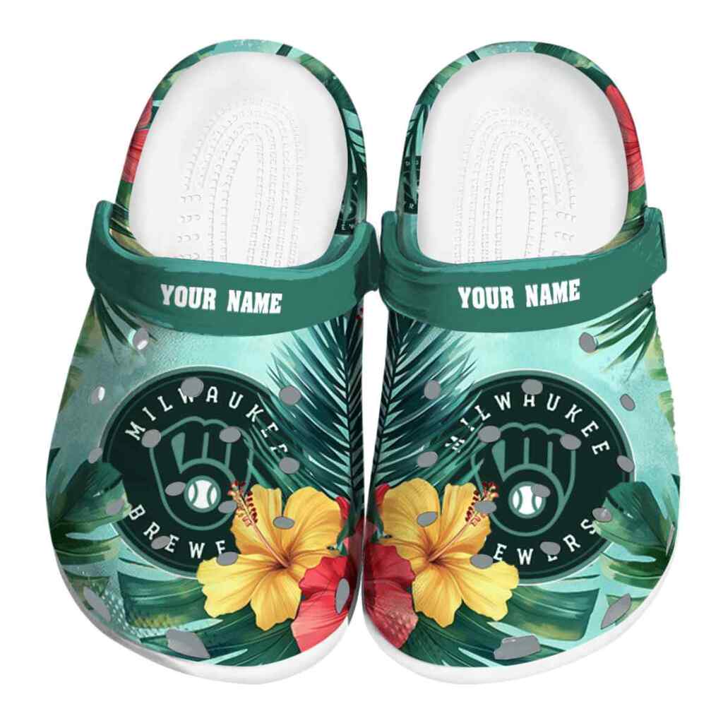 Milwaukee Brewers Tropical Vibes ClogTVC1801970