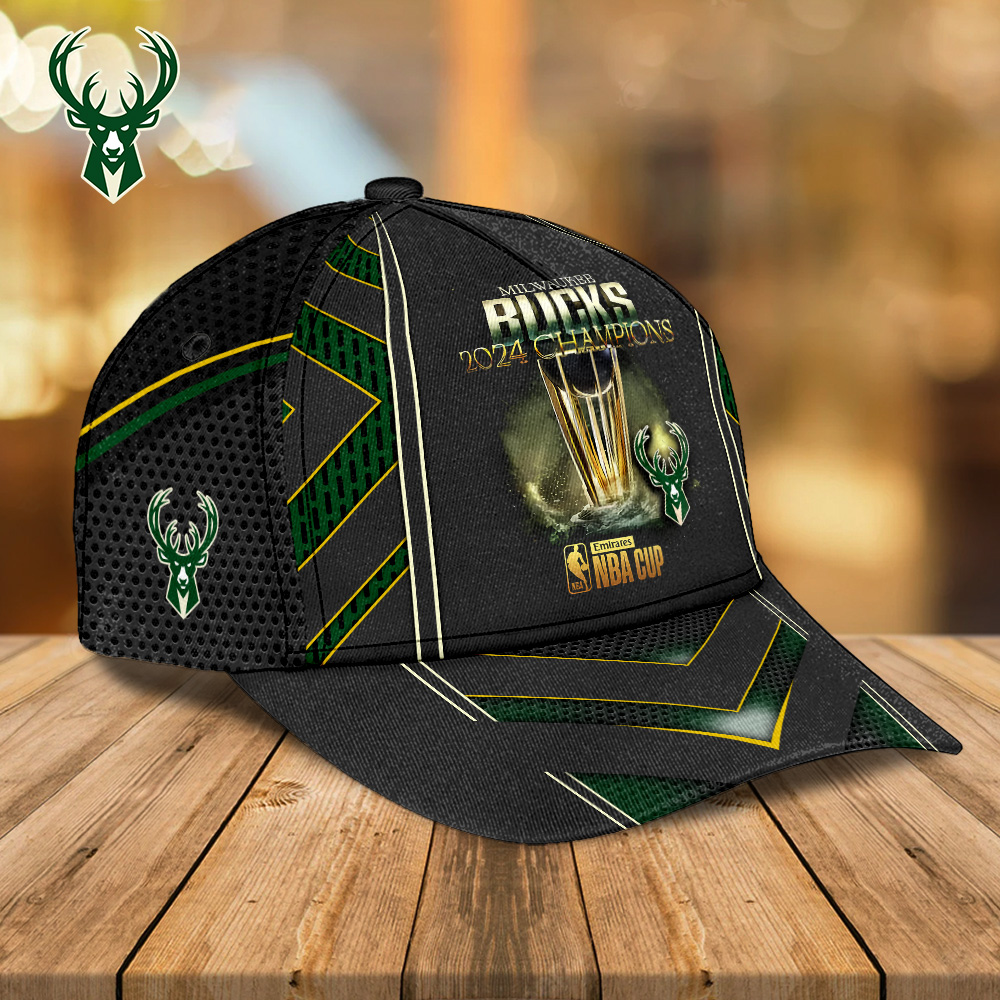 Milwaukee Bucks MLS Personalized Cap For Fan Baseball Cap Classic Hat