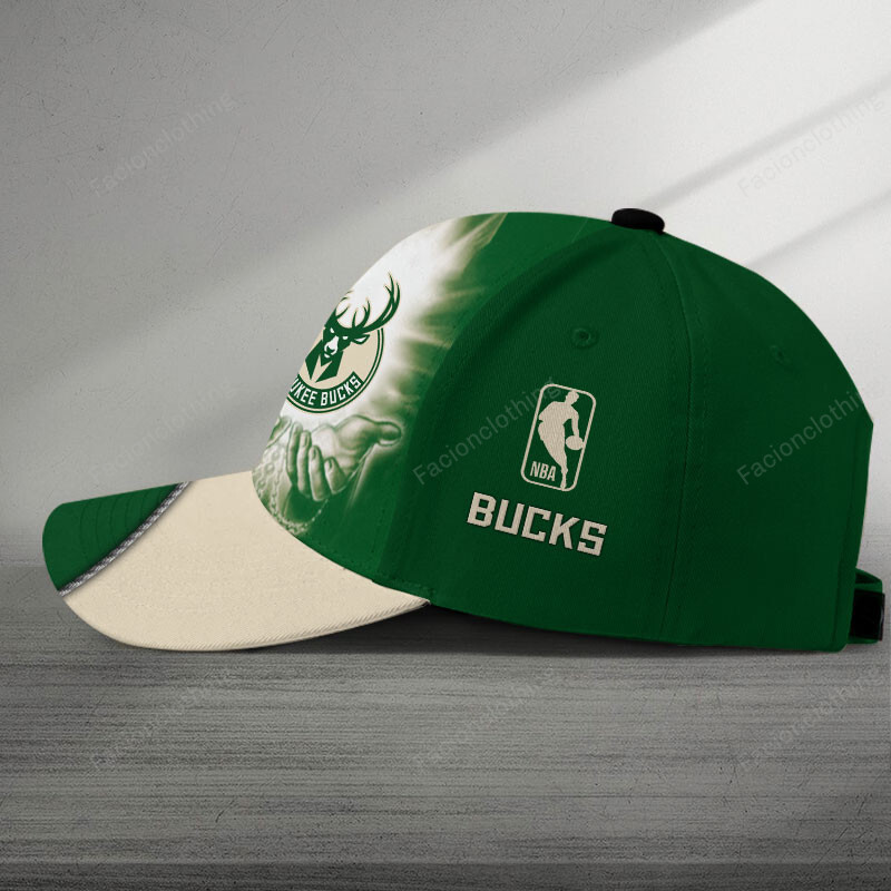 Milwaukee Bucks Nba Personalized Cap For Fan