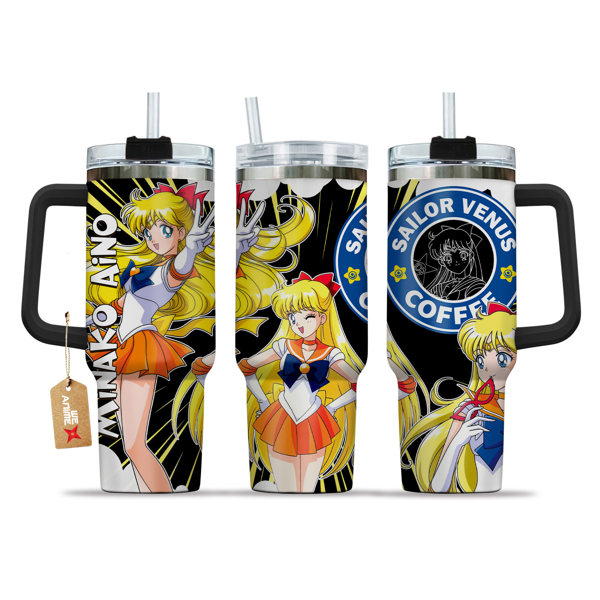 Minako Aino Sailor Moon Anime Custom Stanley Cup 40 oz 30 oz Tumbler With HandleTVC2301154