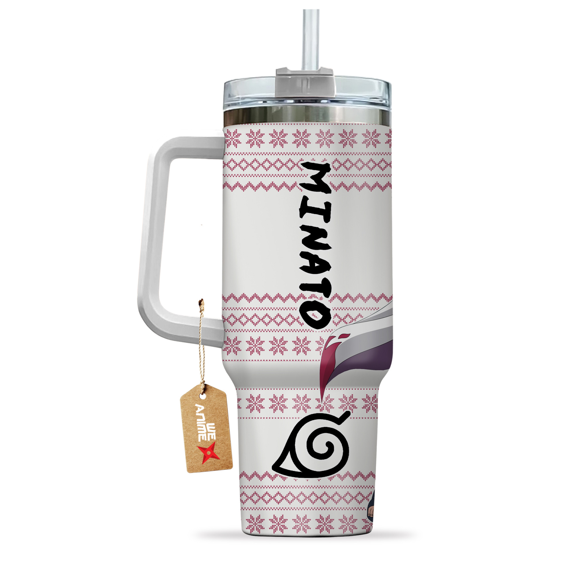 Minato Namikaze Naruto Anime Custom Stanley Cup 40 oz 30 oz Tumbler With HandleTVC2301162 - Image 3