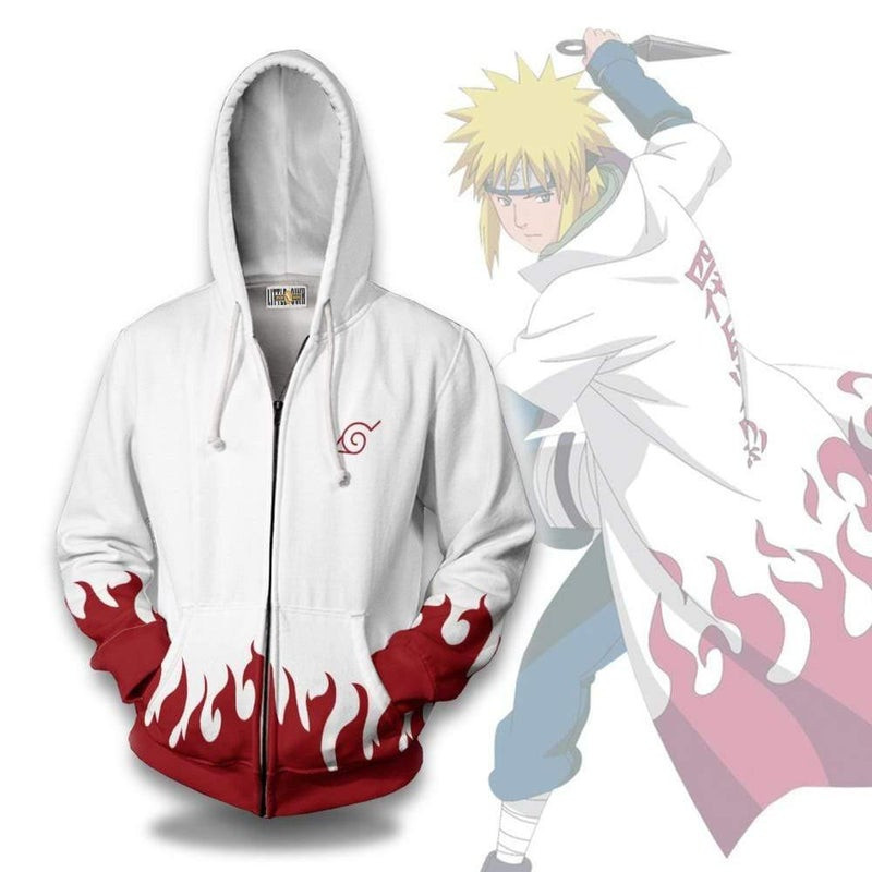 Minato Namikaze Nrt Clothes 3D All Over Print Hoodie, Zip Hoodie