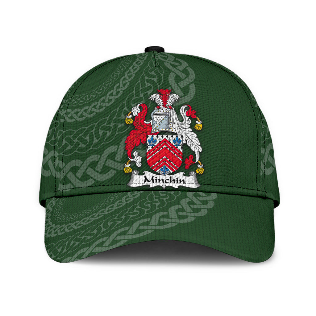 Minchin Coat Of Arms - Irish Family Crest St Patrick's Day Hat Classic Cap Trucker Hats Custom Hats Gifts For Men & Women