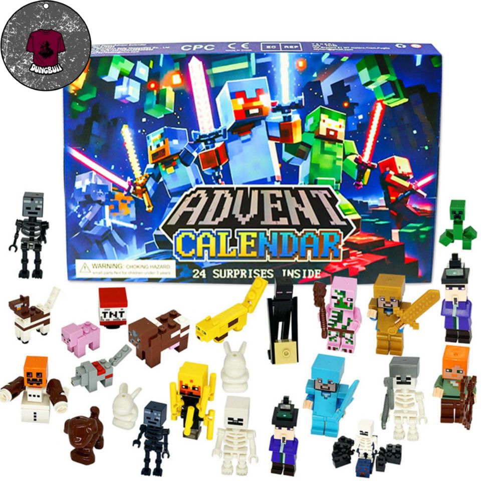 Minecraft building blocks Advent Calendar 2025, 24-Day Countdown Blind Box, Xmas gift - Image 4