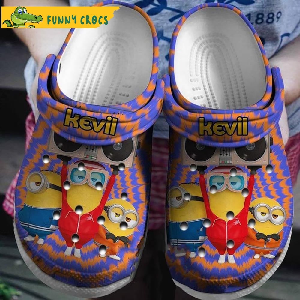 Minions Cartoon Crocs Crocband Clogs Shoes Comfortable For Men Women and Kids