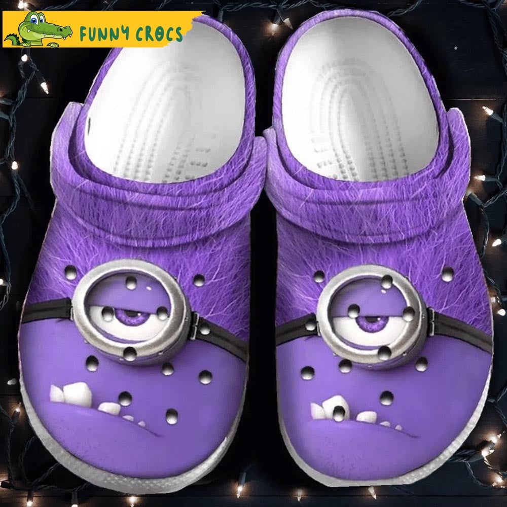 Minions Cartoon Crocs Crocband Clogs Shoes Comfortable For Men Women and Kids