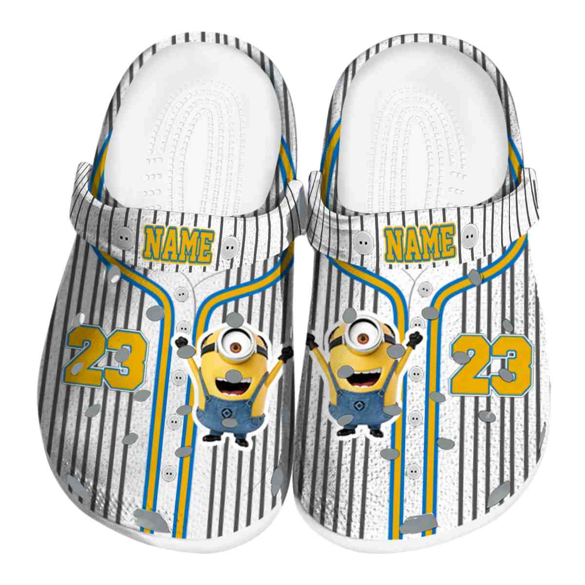 Minions Cartoon Crocs Crocband Clogs Shoes Comfortable For Men Women and Kids