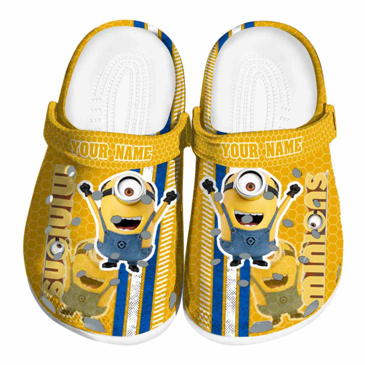 Minions Cartoon Crocs Crocband Clogs Shoes Comfortable For Men Women and Kids