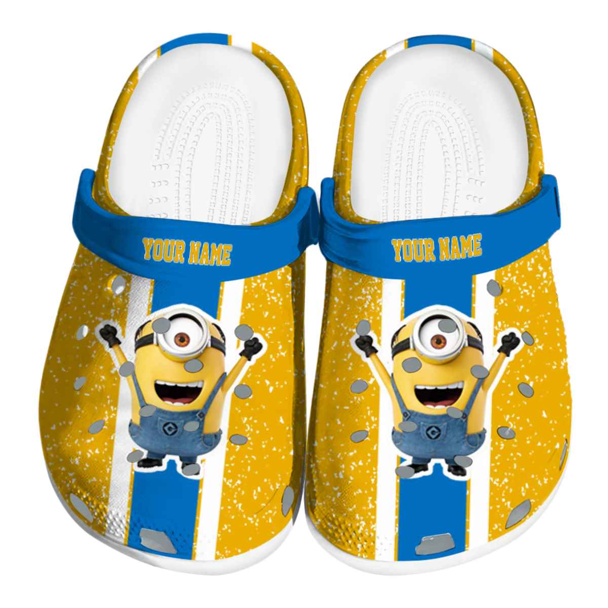Minions Cartoon Crocs Crocband Clogs Shoes Comfortable For Men Women and Kids