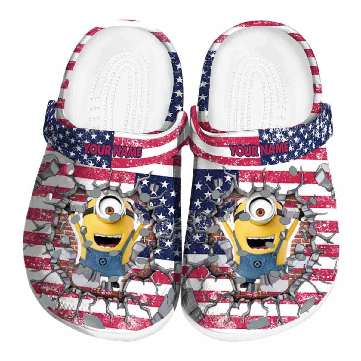Minions Cartoon Crocs Crocband Clogs Shoes Comfortable For Men Women and Kids