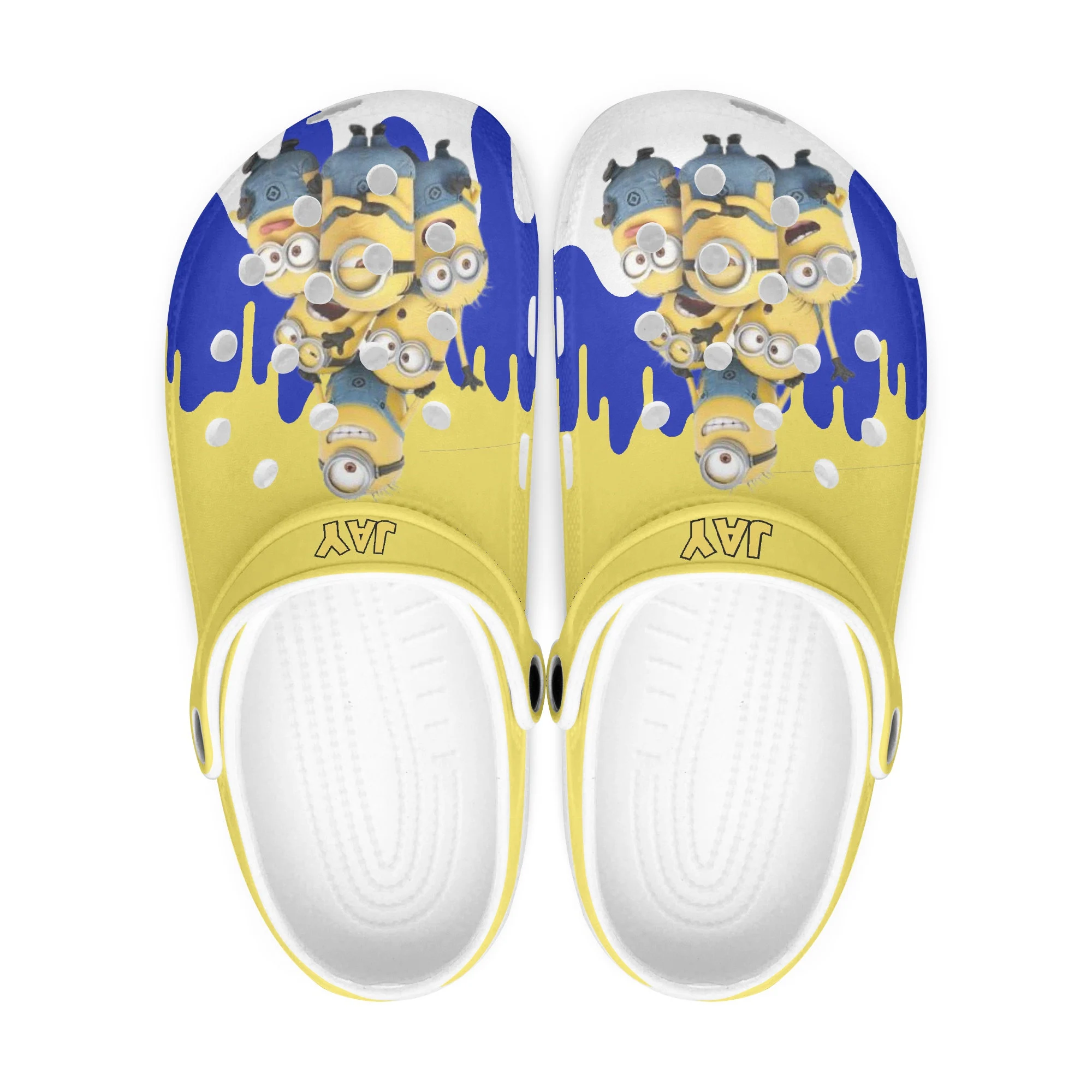 Minions Cartoon Crocs Crocband Clogs Shoes Comfortable For Men Women and Kids