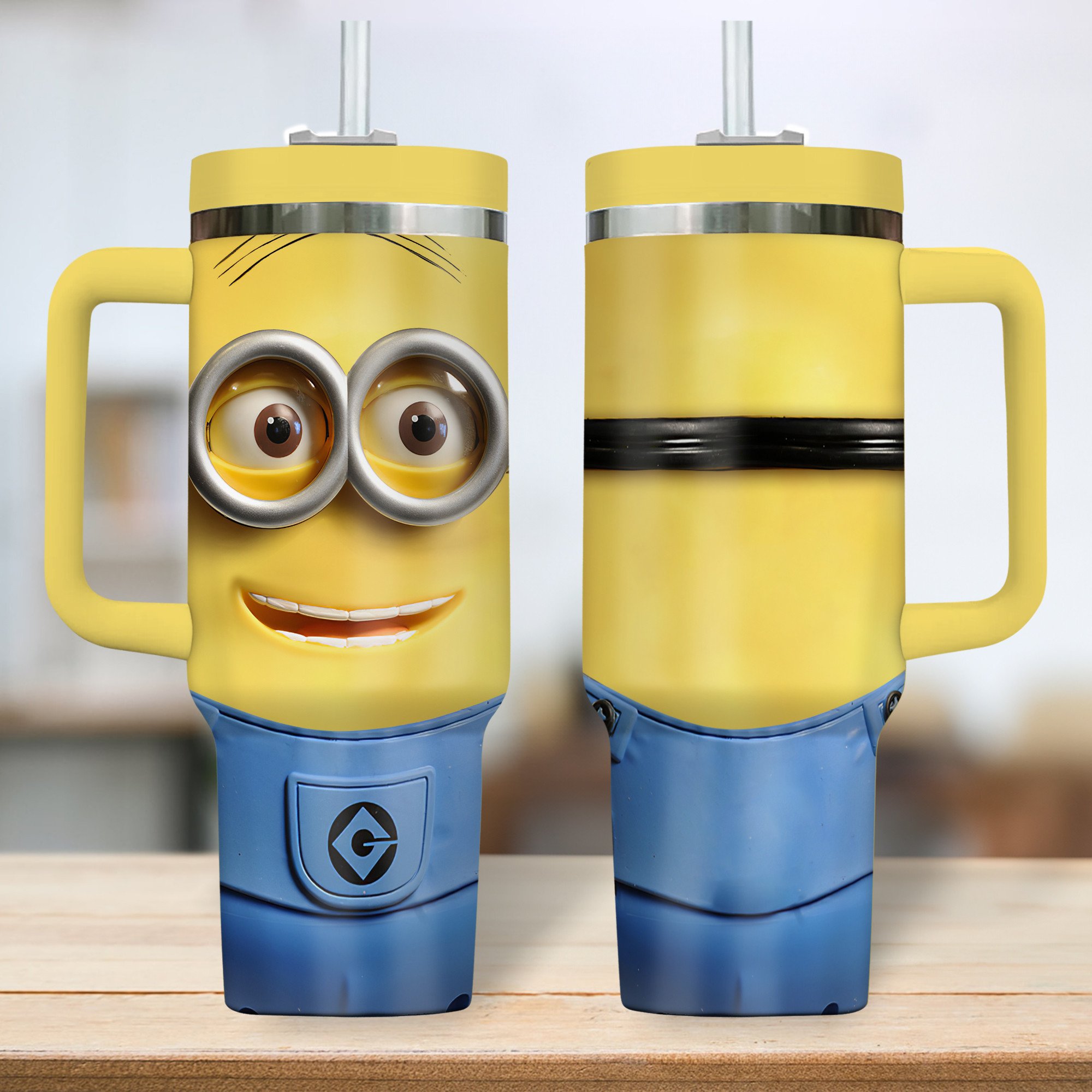Minions Cartoon Custom Stanley Cup 40 oz 30 oz Tumbler With HandleTVC2301321