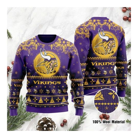 Minnesota Football Ugly Christmas Sweater - Image 3