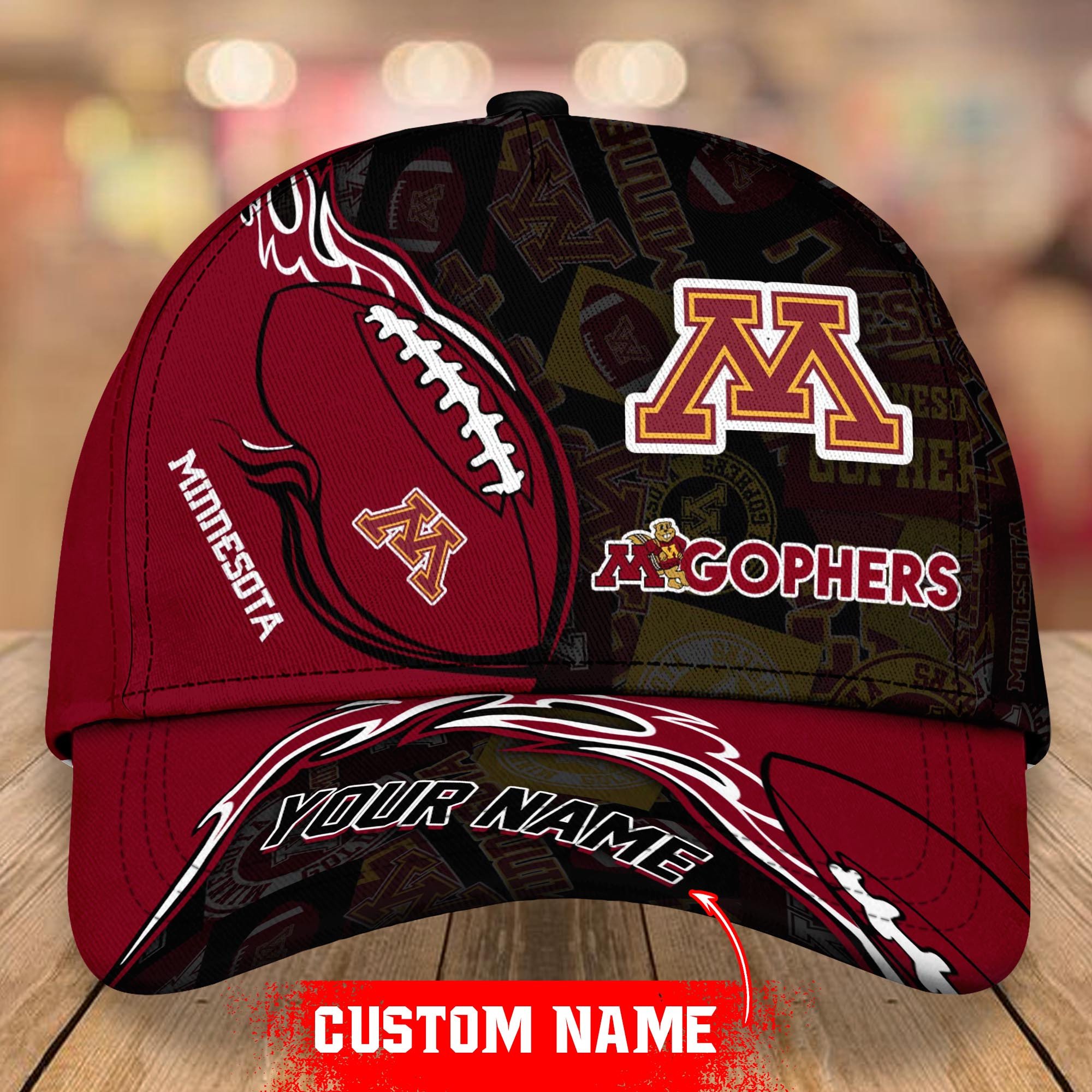 Minnesota Golden Gophers Classic Cap Trucker Hats Custom Hats Gifts For Men & Women