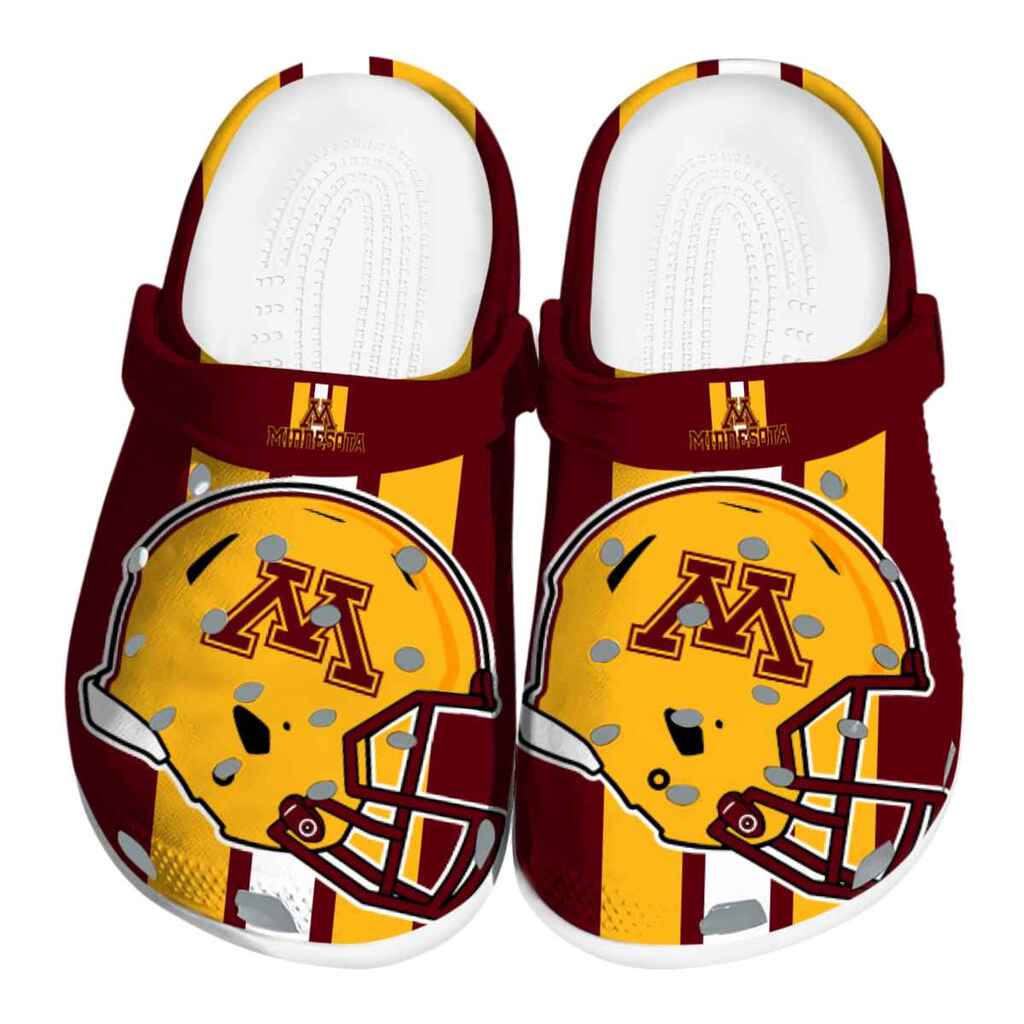 Minnesota Golden Gophers Helmet Stripes ClogTVC1801782