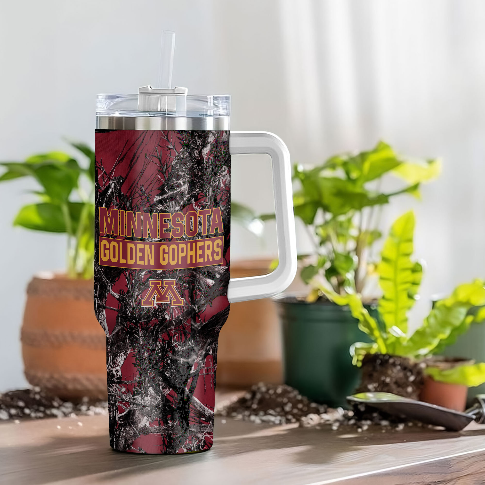 Minnesota Golden Gophers NCAA Hunting Custom Stanley Cup 40 oz 30 oz Tumbler With HandleTVC230115 - Image 4