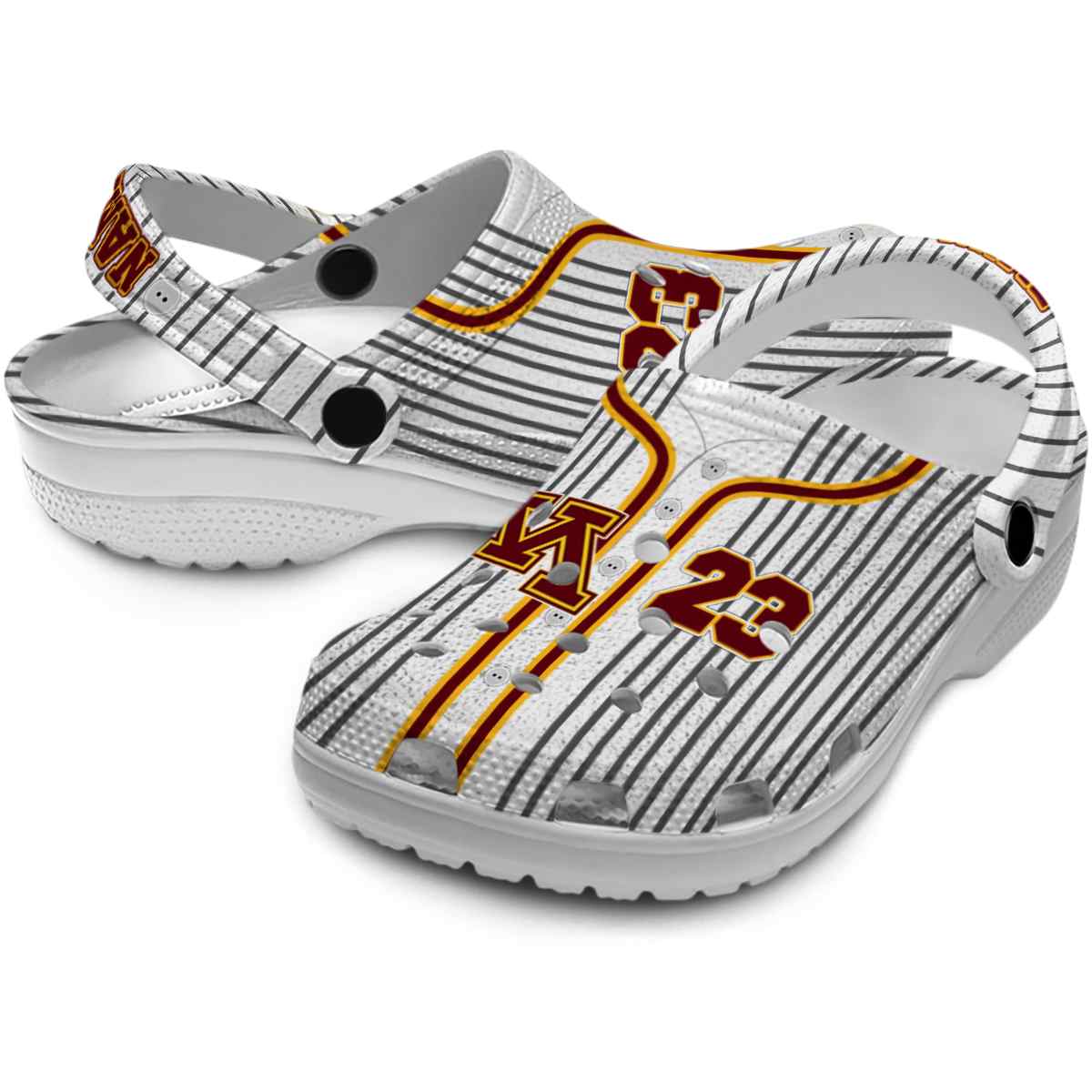 Minnesota Golden Gophers NCAA Sport Crocs Crocband Clogs Shoes Comfortable For Men Women and Kids - Image 3