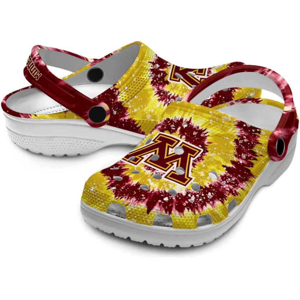 Minnesota Golden Gophers Radiant Burst Effect ClogTVC1801820 - Image 3