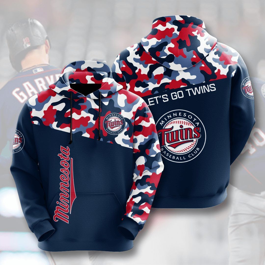 Minnesota Twins 3D All Over Print Hoodie, Zip Hoodie