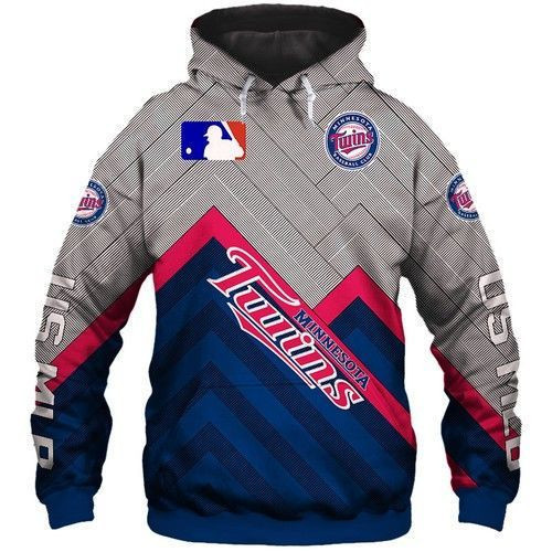 Minnesota Twins 3D All Over Print Hoodie, Zip Hoodie