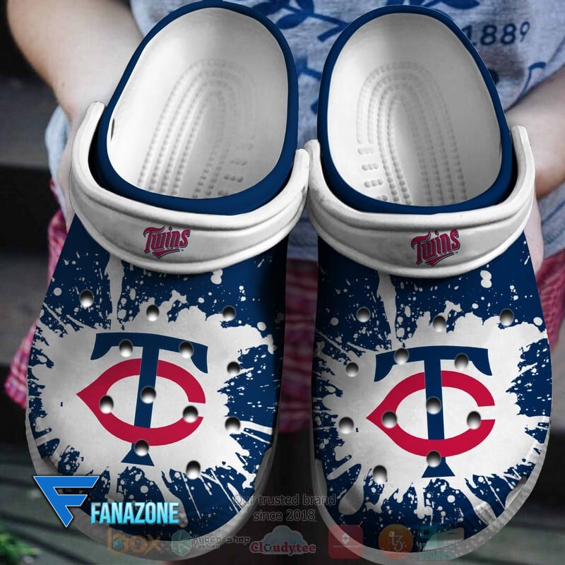 Minnesota Twins MLB Sport Crocs Clogs Crocband Shoes Comfortable For Men Women and Kids