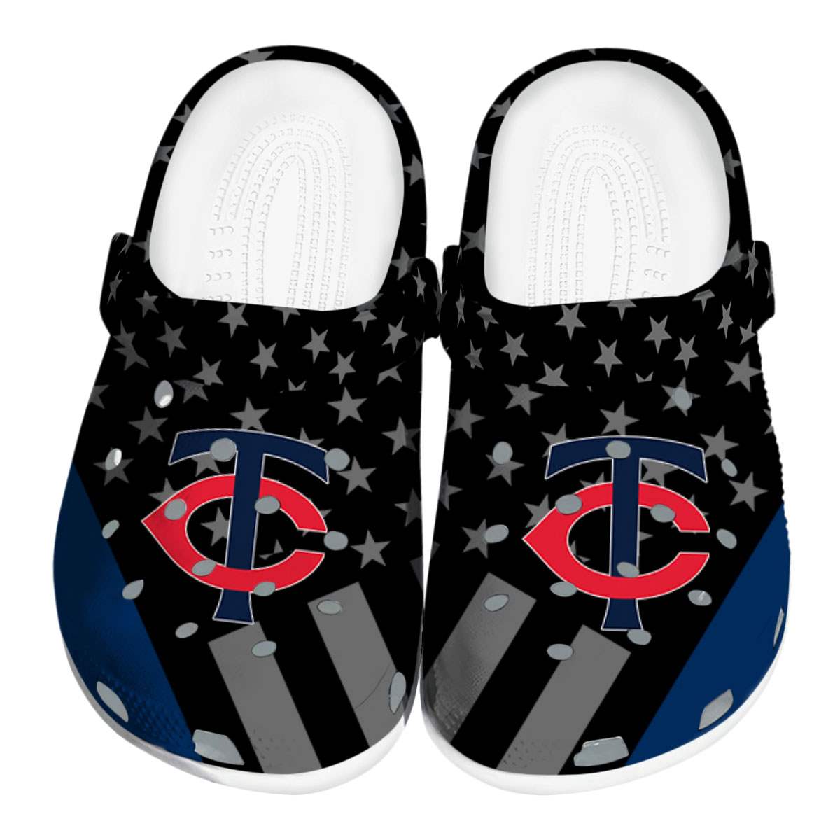 Minnesota Twins MLB Sport Crocs Crocband Clogs Shoes Comfortable For Men Women and Kids