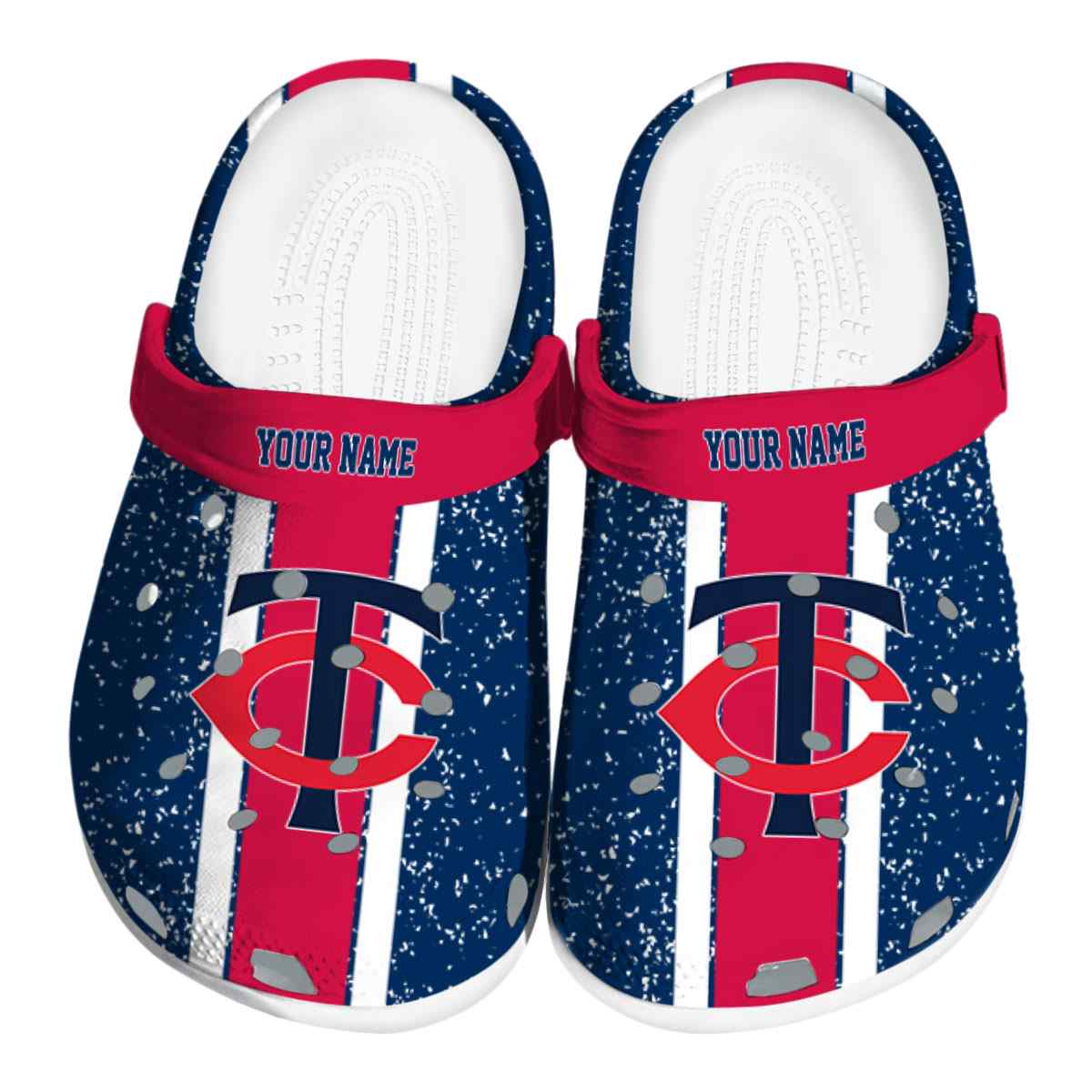 Minnesota Twins MLB Sport Crocs Crocband Clogs Shoes Comfortable For Men Women and Kids