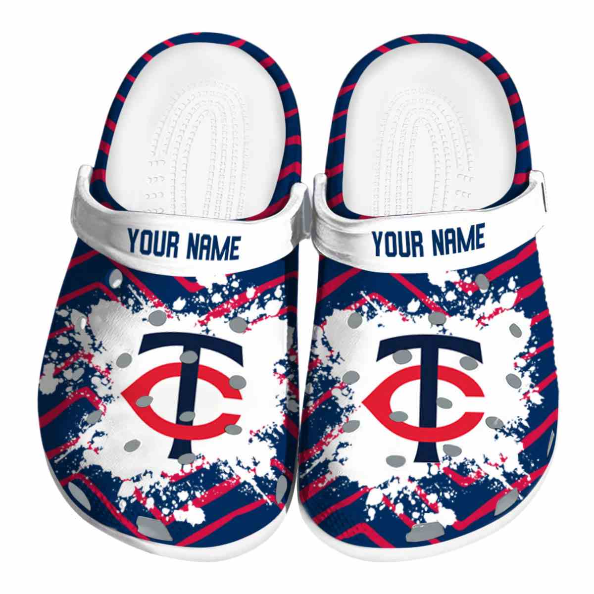 Minnesota Twins MLB Sport Crocs Crocband Clogs Shoes Comfortable For Men Women and Kids