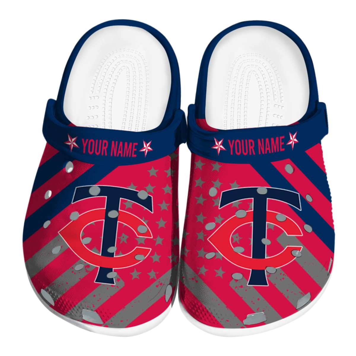 Minnesota Twins MLB Sport Crocs Crocband Clogs Shoes Comfortable For Men Women and Kids