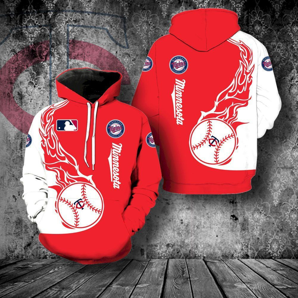 Minnesota Twins New Full 3D All Over Print Hoodie, Zip Hoodie