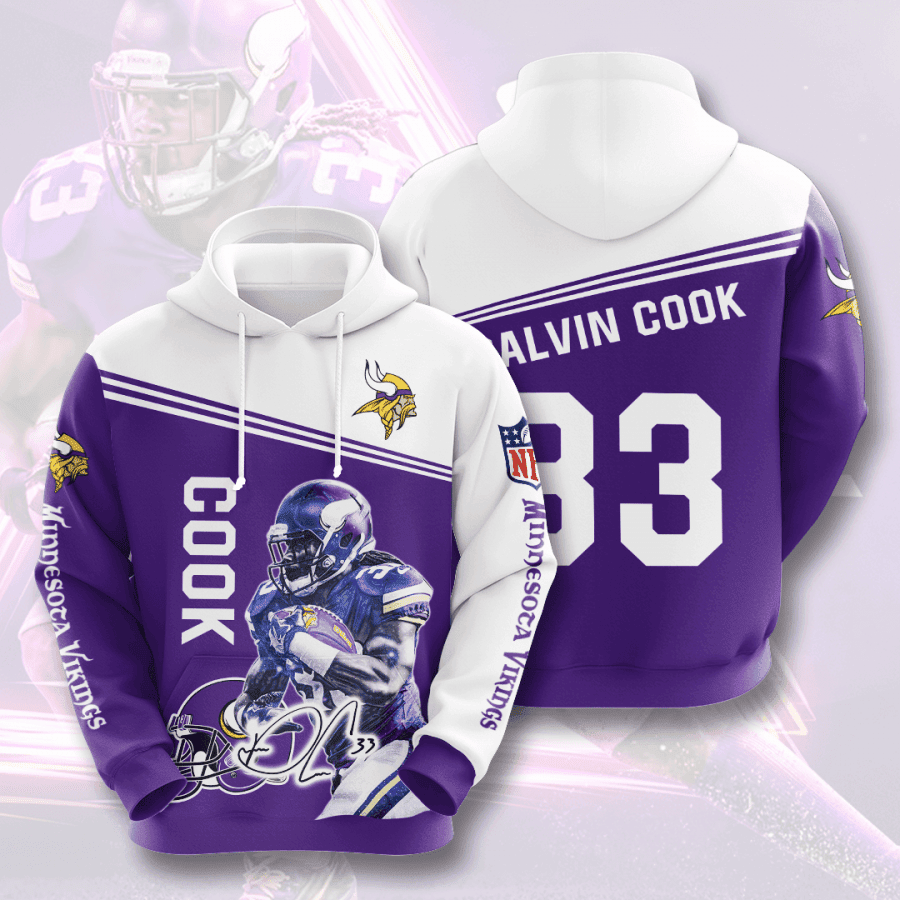 Minnesota Vikings 3D All Over Print Hoodie, Zip Hoodie