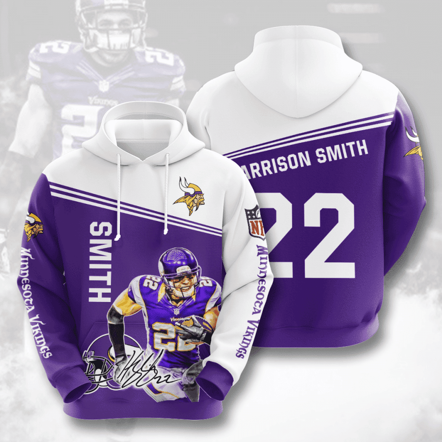 Minnesota Vikings 3D All Over Print Hoodie, Zip Hoodie