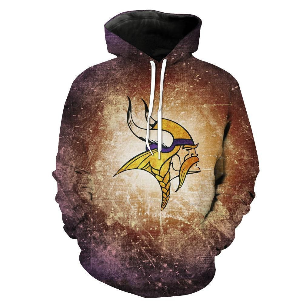 Minnesota Vikings 3D All Over Print Hoodie, Zip Hoodie