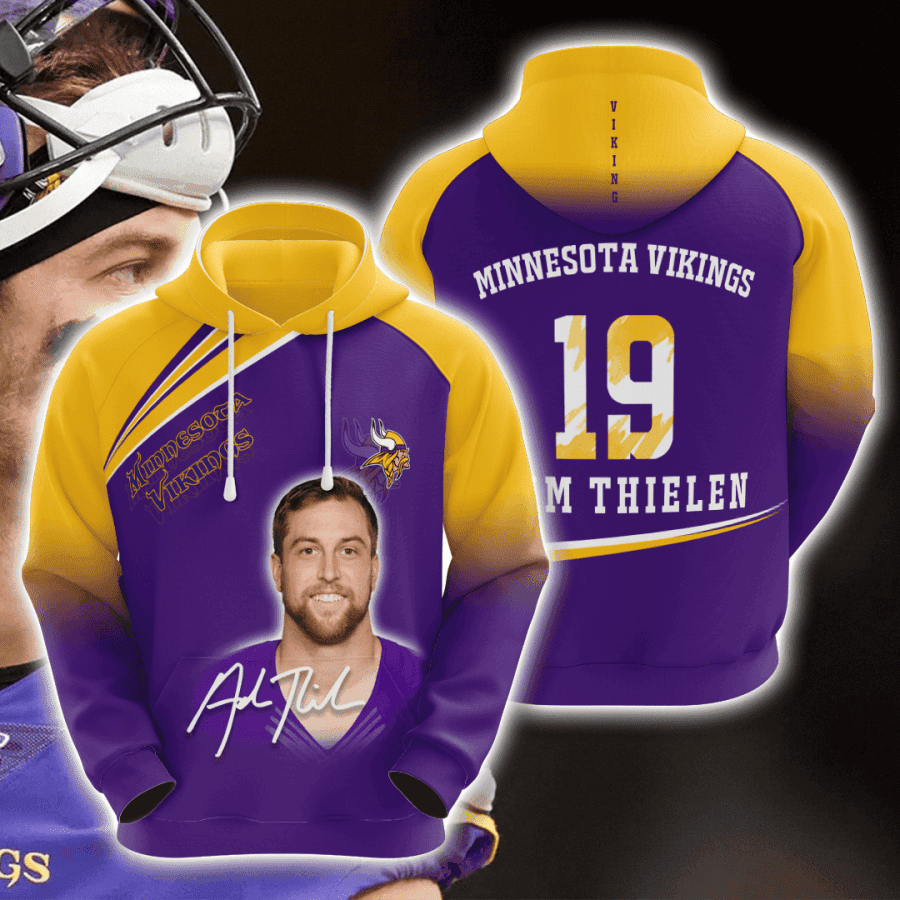 Minnesota Vikings 3D All Over Print Hoodie, Zip Hoodie
