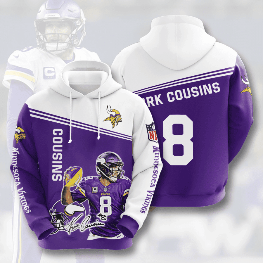 Minnesota Vikings 3D All Over Print Hoodie, Zip Hoodie