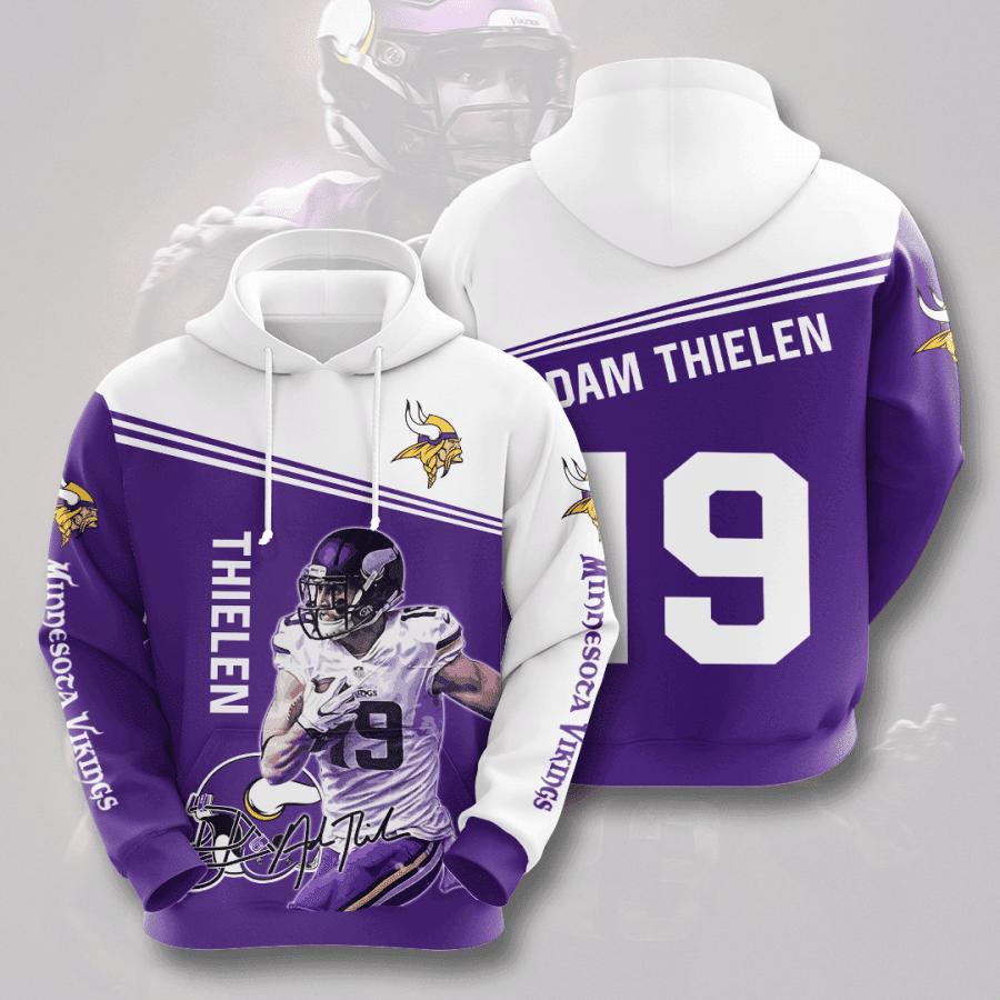 Minnesota Vikings 3D All Over Print Hoodie, Zip Hoodie