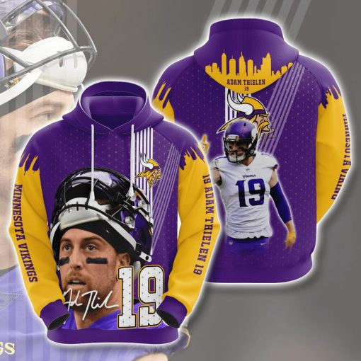 Minnesota Vikings 3D All Over Print Hoodie, Zip Hoodie