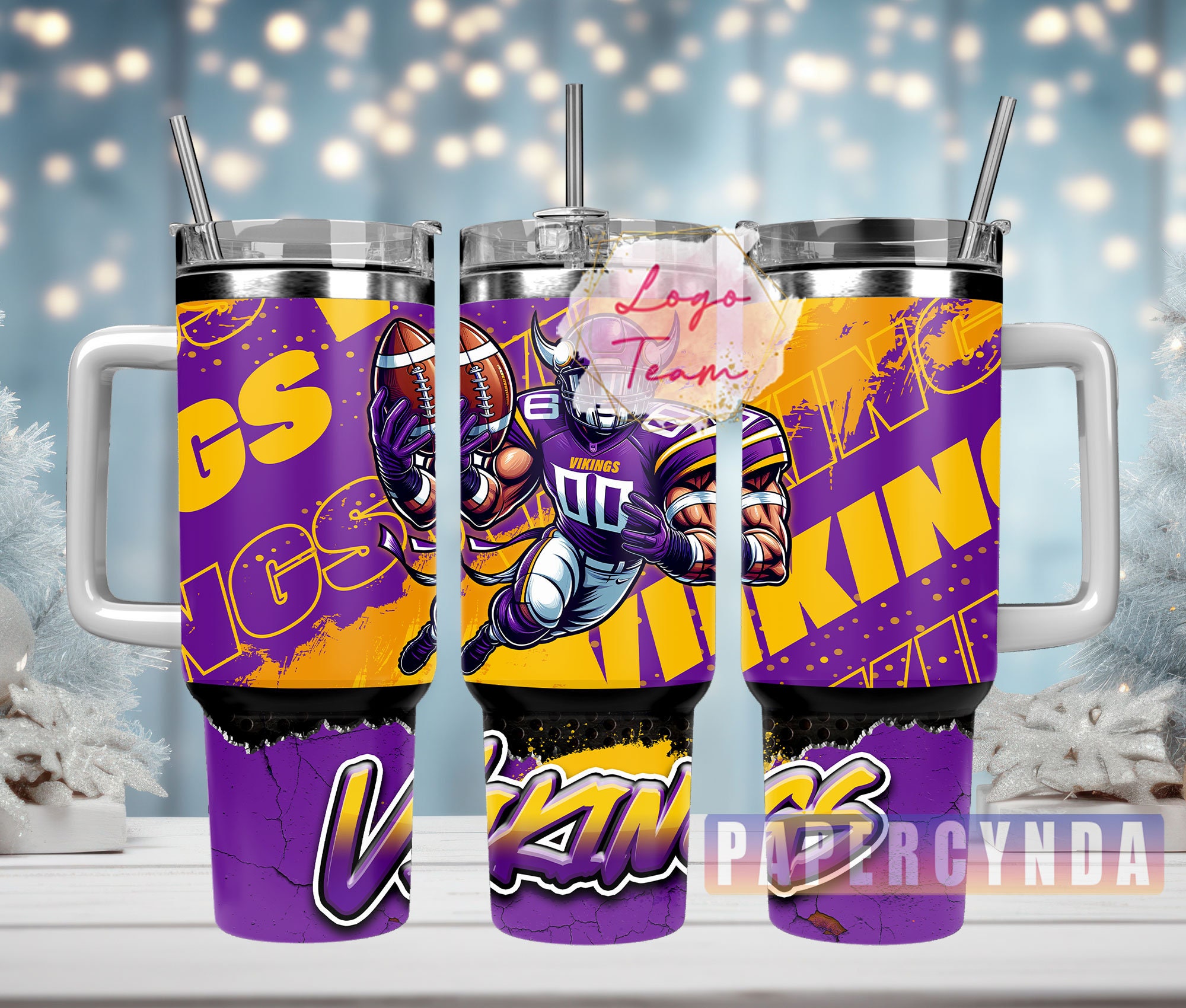 Minnesota Vikings Custom Stanley Cup 40 oz 30 oz Tumbler With HandleTVC2301842