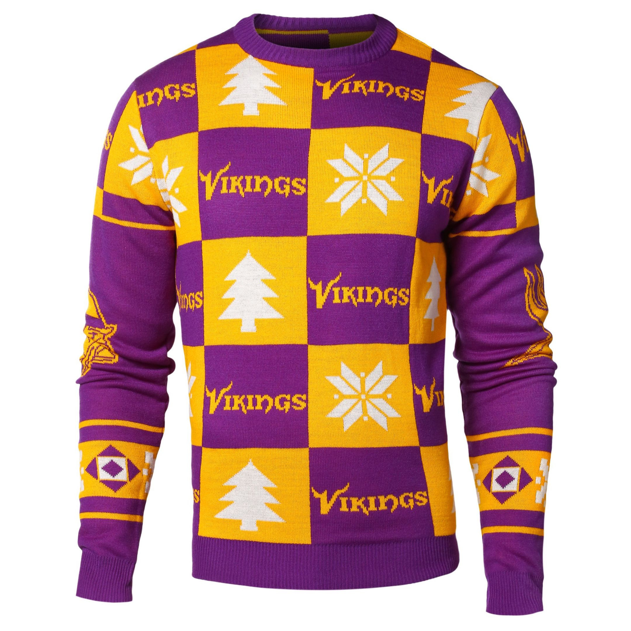 Minnesota Vikings Forever Collectibles Ugly Christmas Sweater Adult 3D Funny Matching for family