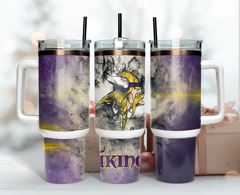 Minnesota Vikings NFL Custom Stanley Cup 40 oz 30 oz Tumbler With HandleTVC2301149