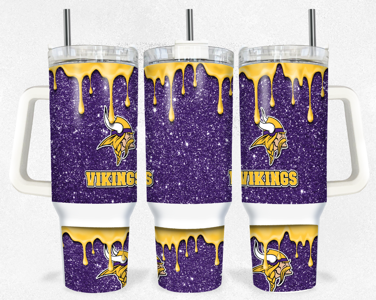 Minnesota Vikings NFL Custom Stanley Cup 40 oz 30 oz Tumbler With HandleTVC230191