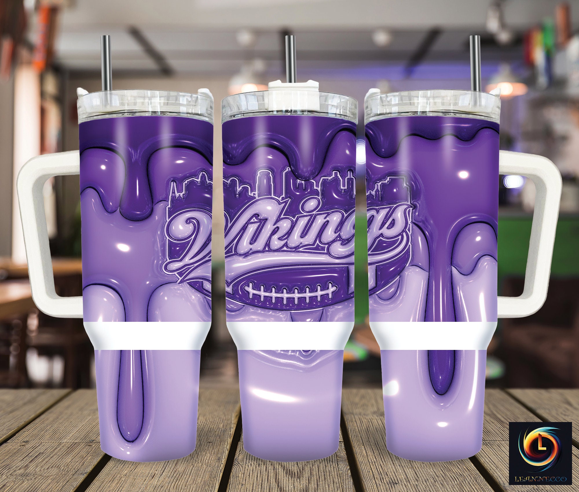 Minnesota Vikings NFL Custom Stanley Cup 40 oz 30 oz Tumbler With HandleTVC2301997