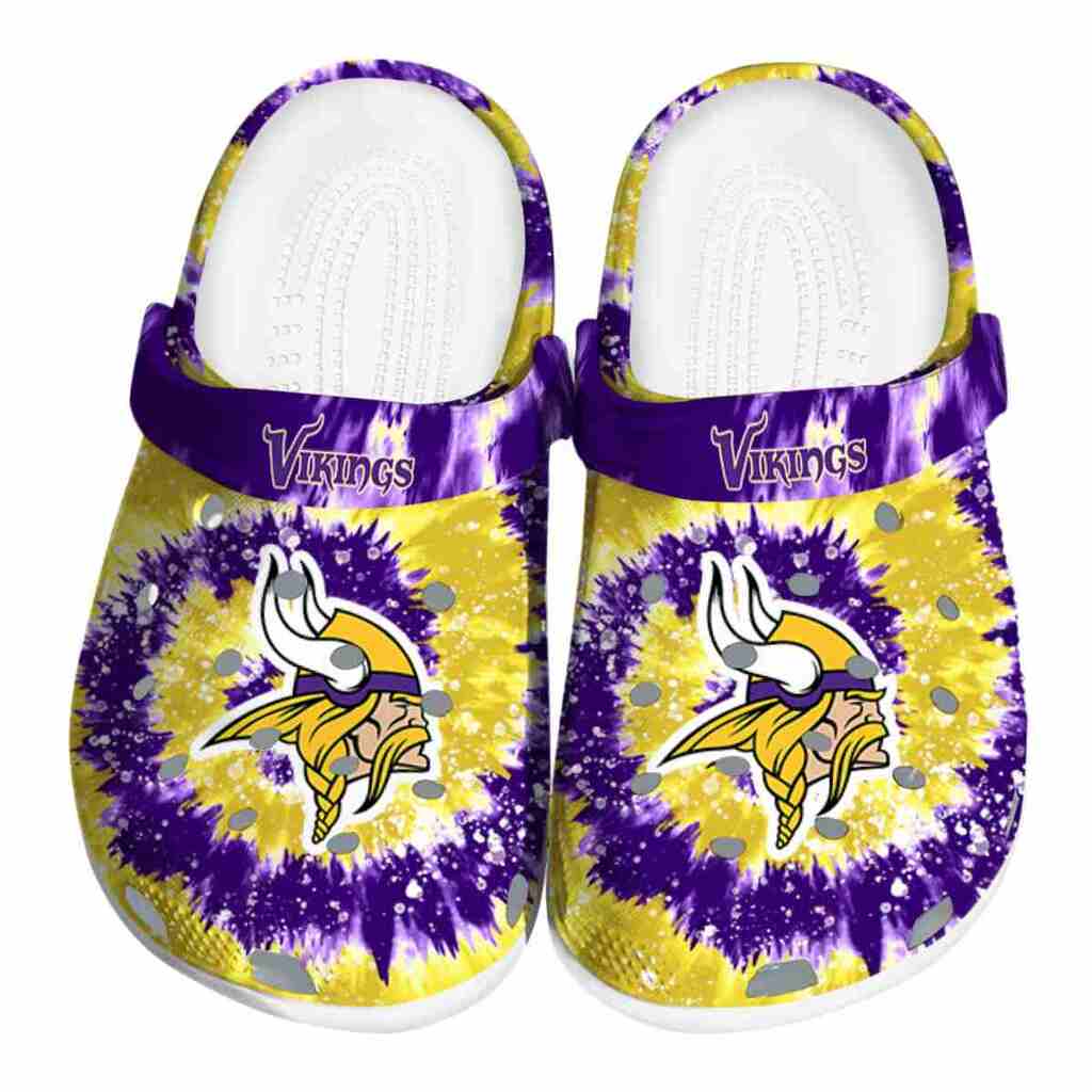 Minnesota Vikings Radiant Burst Effect ClogTVC180116
