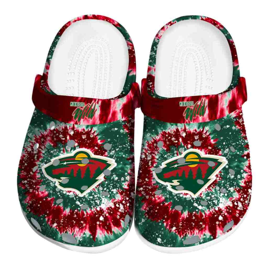 Minnesota Wild Radiant Burst Effect ClogTVC1801879