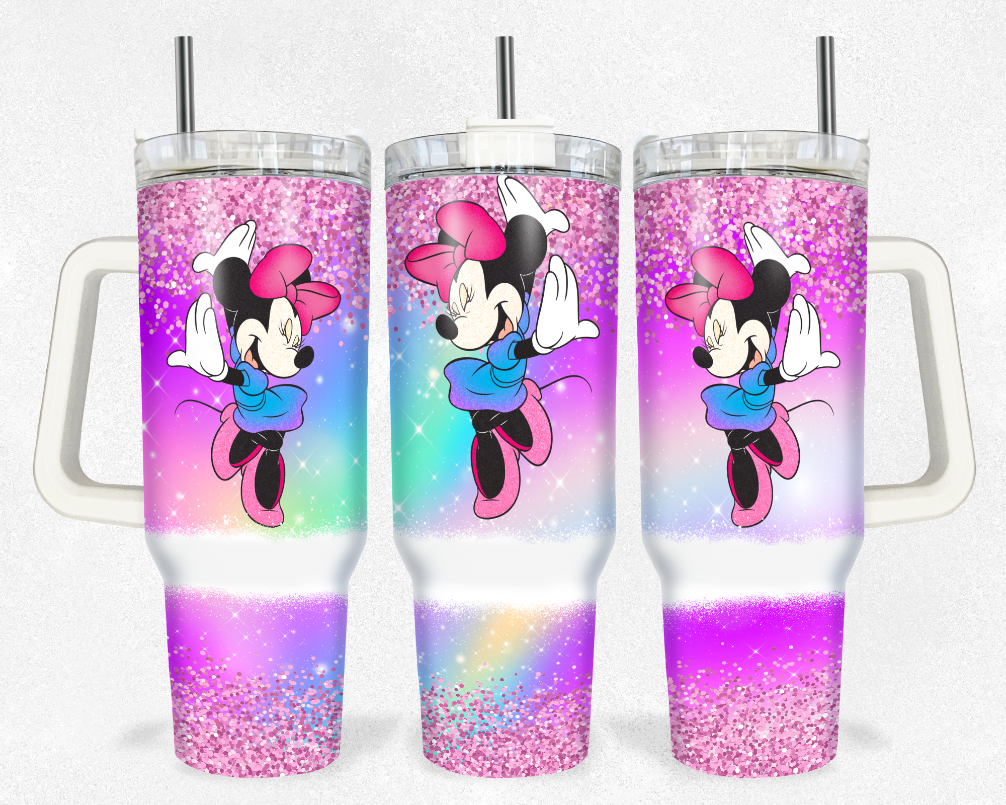 Minnie Mouse Disney Cartoon Custom Stanley Cup 40 oz 30 oz Tumbler With HandleTVC2301175