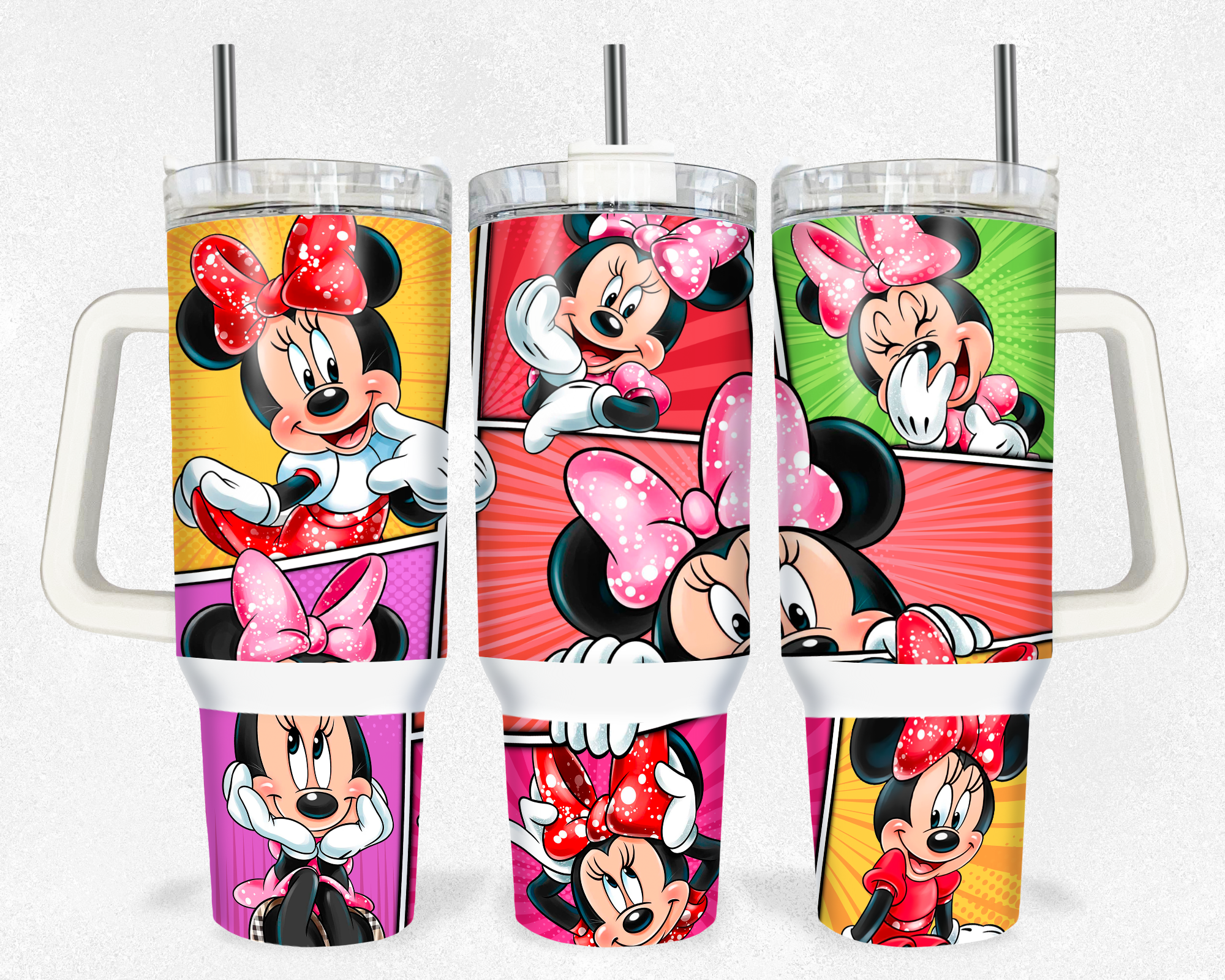 Minnie Mouse Disney Cartoon Custom Stanley Cup 40 oz 30 oz Tumbler With HandleTVC2301176