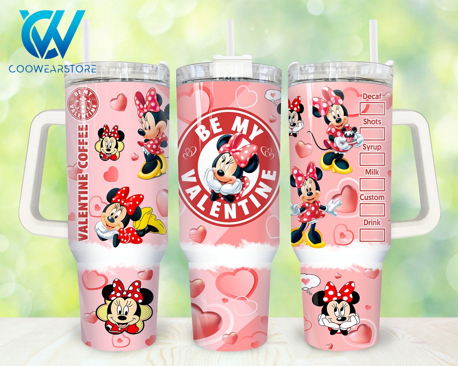 Minnie Mouse Disney Cartoon Custom Stanley Cup 40 oz 30 oz Tumbler With HandleTVC2301861