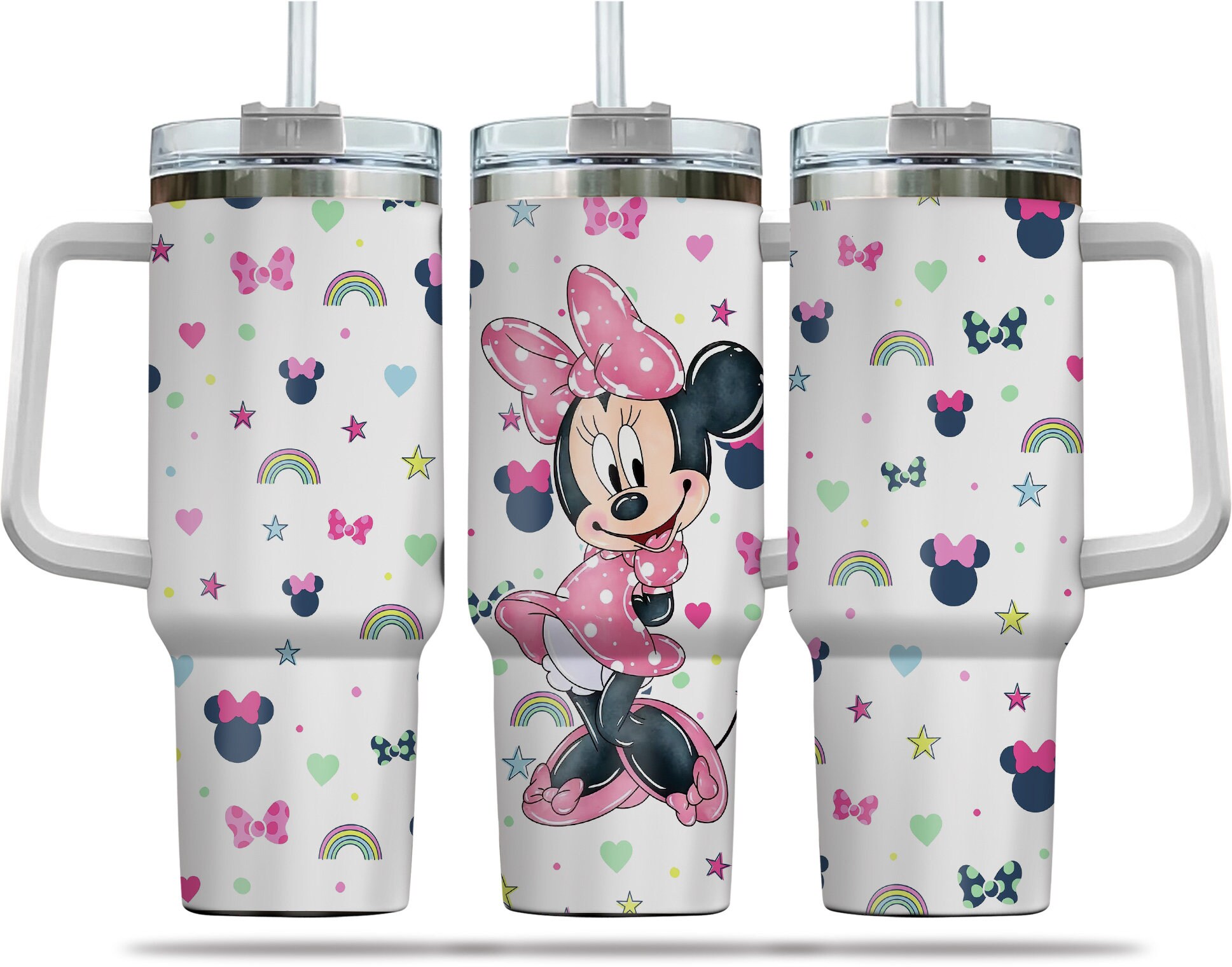 Minnie Mouse Disney Cartoon Custom Stanley Cup 40 oz 30 oz Tumbler With HandleTVC2301973