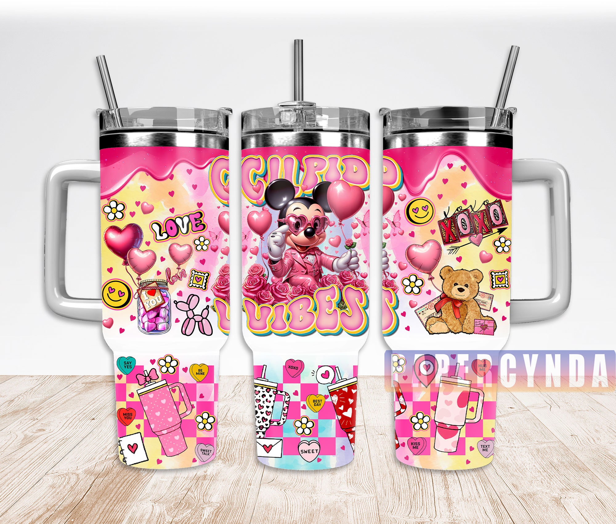 Minnie The Mouse Custom Stanley Cup 40 oz 30 oz Tumbler With HandleTVC2301835